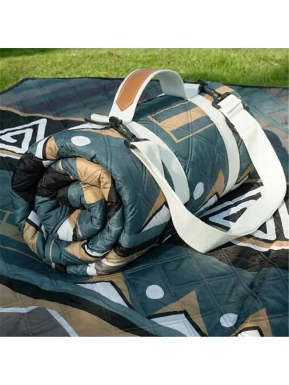 Waterproof Picnic Blanket Outdoor Camping Beach Mat XL Foldable Park Rug Green